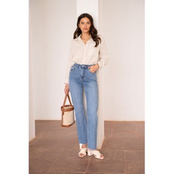 Blugi dama Maddie Straight  albastru deschis JD404A-1 16699