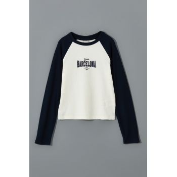 Bluza cu maneci raglan