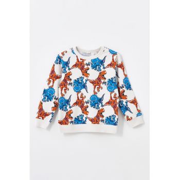 Bluza de trening cu decolteu rotund