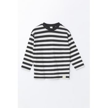 Bluza de trening cu model in dungi