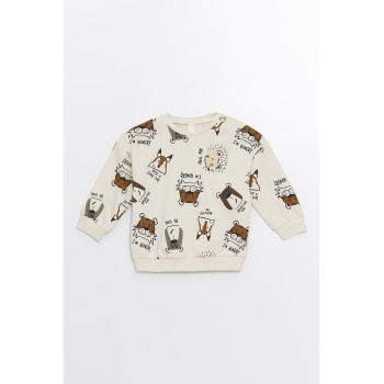 Bluza de trening din bumbac cu imprimeu