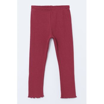 Colanti din amestec de bumbac cu model uni