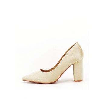 Pantofi bej Britney 04 11351