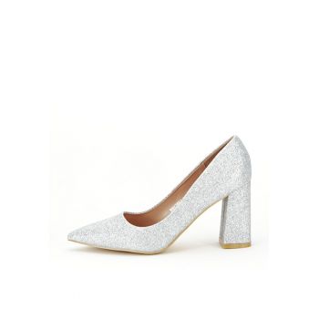 Pantofi eleganti argintii BHH7651 01 12384