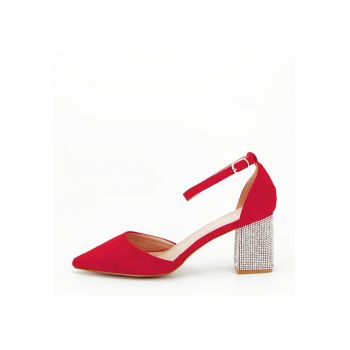 Pantofi eleganti rosii 8338-252 03 15086 ieftini
