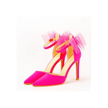 Pantofi fuchsia cu funda 6829 03 12490 ieftini la reducere