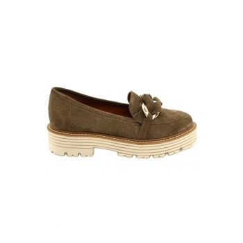 Pantofi loafer pentru femei -  BM157386 - Verde