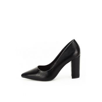 Pantofi negri office/eleganti Anca 01 10887