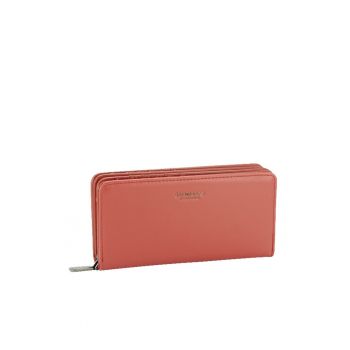 Portofel caramiziu -  DFX3290-7 07 13439