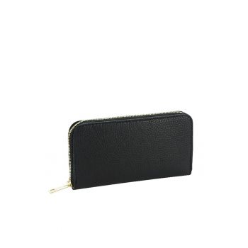 Portofel din piele naturala 8954 07 Negru 13506