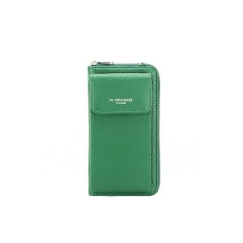 Portofel si port telefon verde deschis Lisa 07 12570