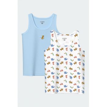 Set de top-uri din bumbac - 2 piese
