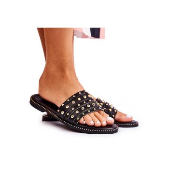 Slapi pentru femei -  BM176573 - Negru