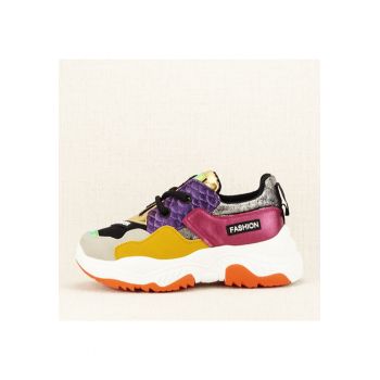 Sneakers auriu Valeria M2 6352