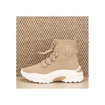 Sneakers bej Sara M3 10276