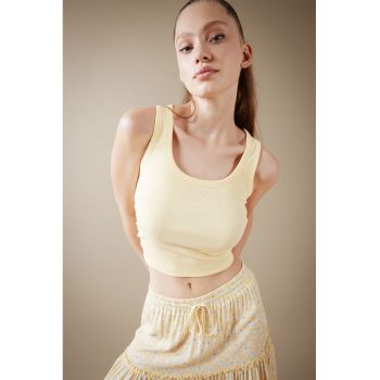 Top crop slim fit