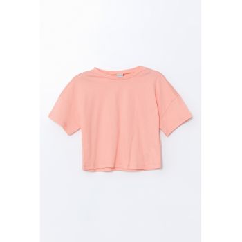 Tricou crop de bumbac