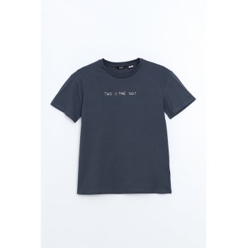 Tricou din bumbac cu imprimeu pe partea din spate