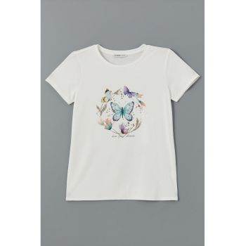 Tricou regular fit cu imprimeu grafic