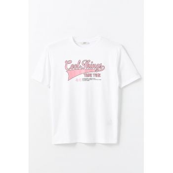 Tricou regular fit cu imprimeu grafic