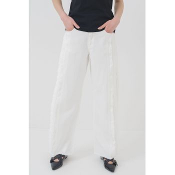 Blugi relaxed fit de bumbac