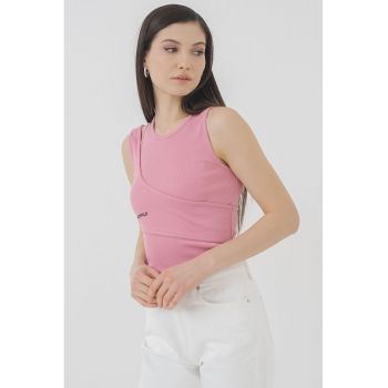 KARL LAGERFELD - Top de bumbac cu logo