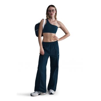 Pantaloni cu croiala ampla cu buzunare laterale