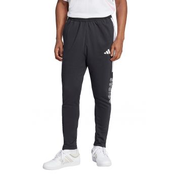 Pantaloni de trening din amestec de bumbac cu logo