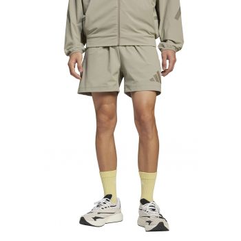 Pantaloni scurti cu snur de ajustare si buzunare laterale