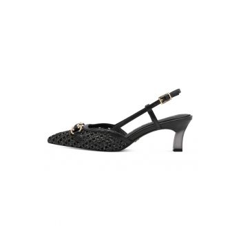 Pantofi de piele si piele ecologica
