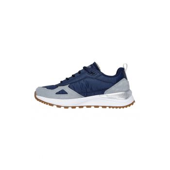 Pantofi sport cu garnituri de piele intoarsa si sintetica