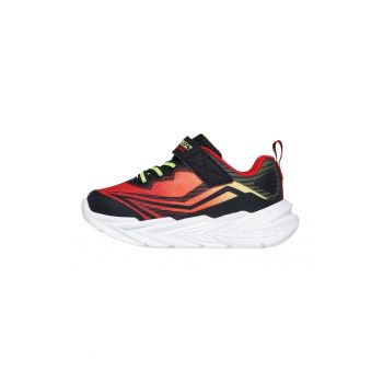Pantofi sport de piele ecologica cu model grafic