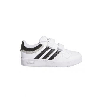 Pantofi sport de piele ecologica cu velcro Hoops 4.0