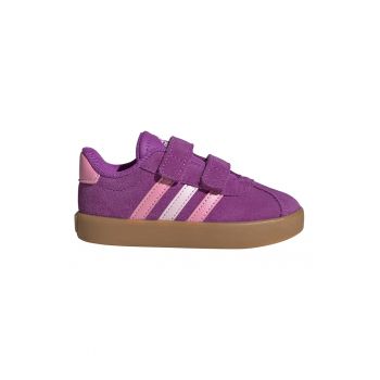 Pantofi sport de piele ecologica si piele intoarsa Court 3.0