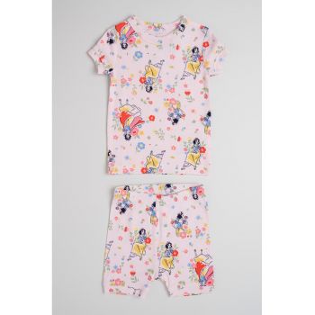 Pijama scurta cu printese Disney