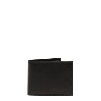 Portofel pliabil de piele cu logo stantat - PP1004