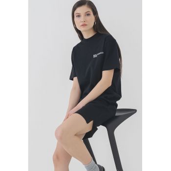 Rochie-tricou cu logo