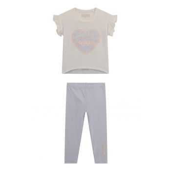 Set de tricou cu logo si colanti