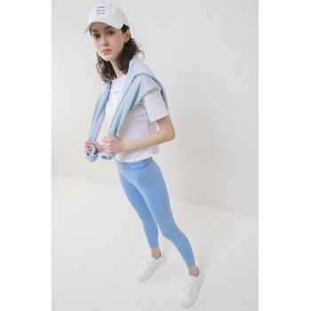 Tricou crop pentru fitness