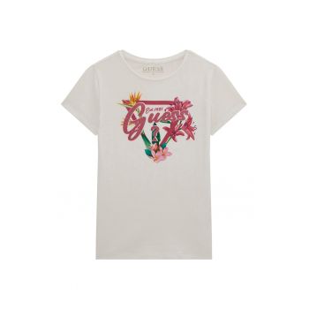 Tricou cu logo stralucitor