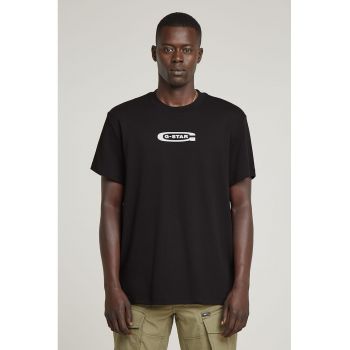 Tricou de bumbac organic cu logo
