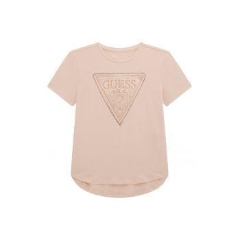 Tricou din amestec de bumbac cu imprimeu logo