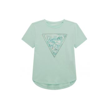 Tricou din amestec de bumbac cu imprimeu logo