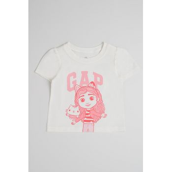 Tricou din bumbac cu imprimeu grafic