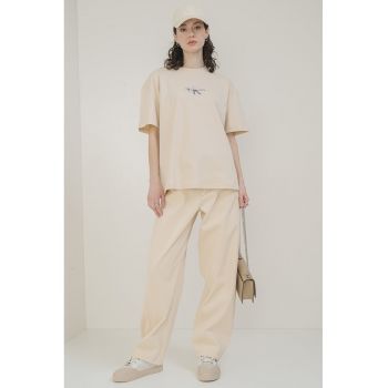 Tricou lejer cu logo