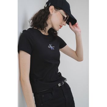 Tricou slim fit din bumbac