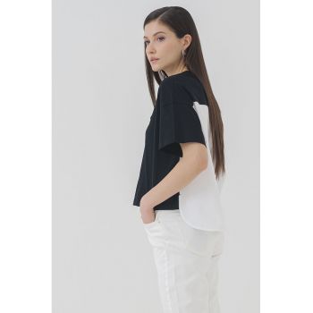 Tricou supradimensionat de bumbac organic