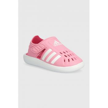 adidas pantofi de apă pentru copii WATER SANDAL C culoarea roz