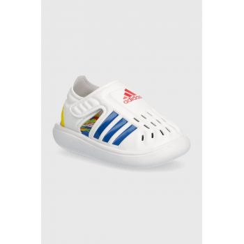 adidas pantofi de apă pentru copii WATER SANDAL I culoarea alb