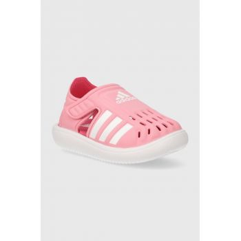 adidas pantofi de apă pentru copii WATER SANDAL I culoarea roz